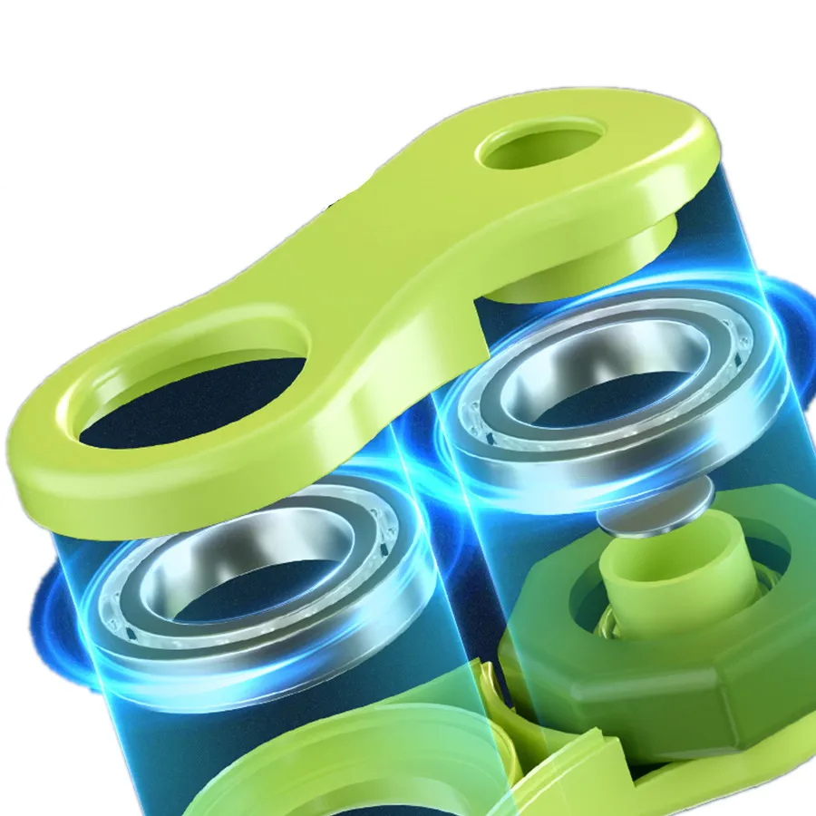 Kids Education Related - Qiyi fidget rolo anel giroscópio brinquedos
