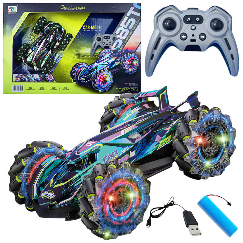 Kids Education Related - Carro de Acrobacias com Controle Remoto