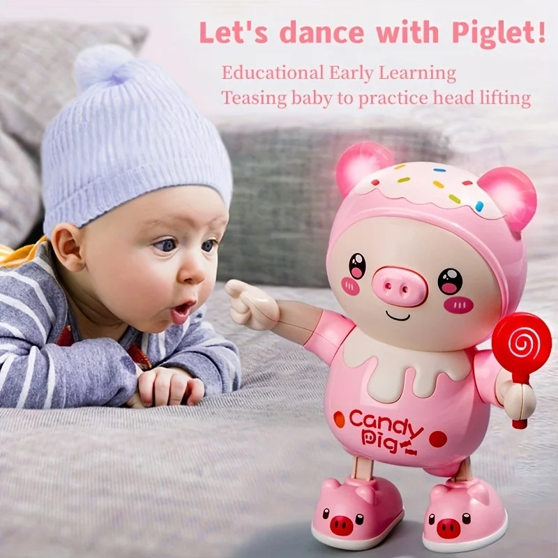 Kids Education Phone - Porquinho elétrico com música e luz