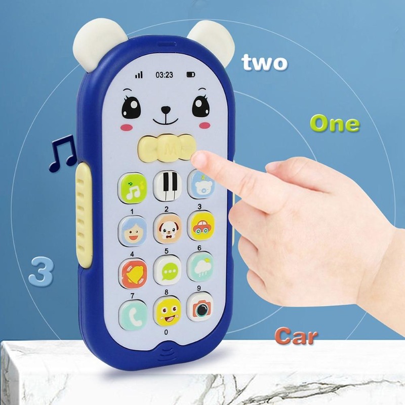 Kids Education Phone - Telefone de Brinquedo para Bebês, Máquina