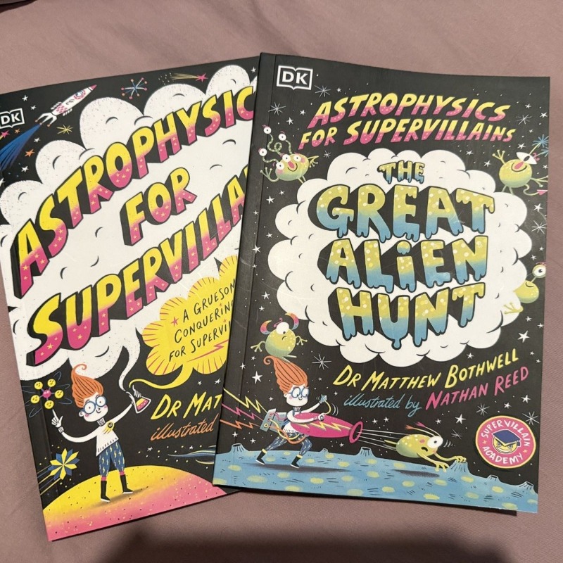 Kids Education News - Livros de Astrofísica para Supervilões –