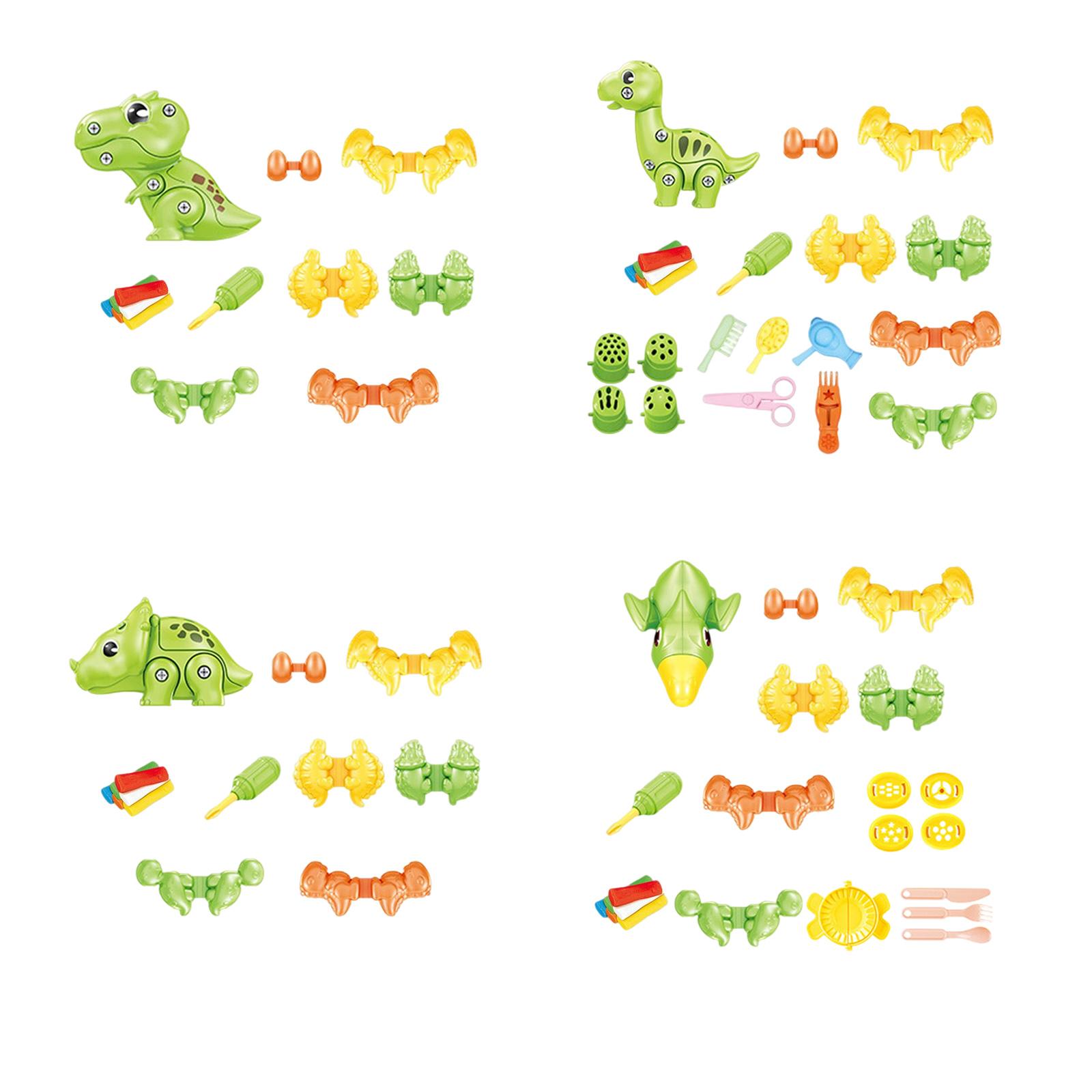 Kids Education Tools - Dinossauro divertido lama colorida crianças brinquedos
