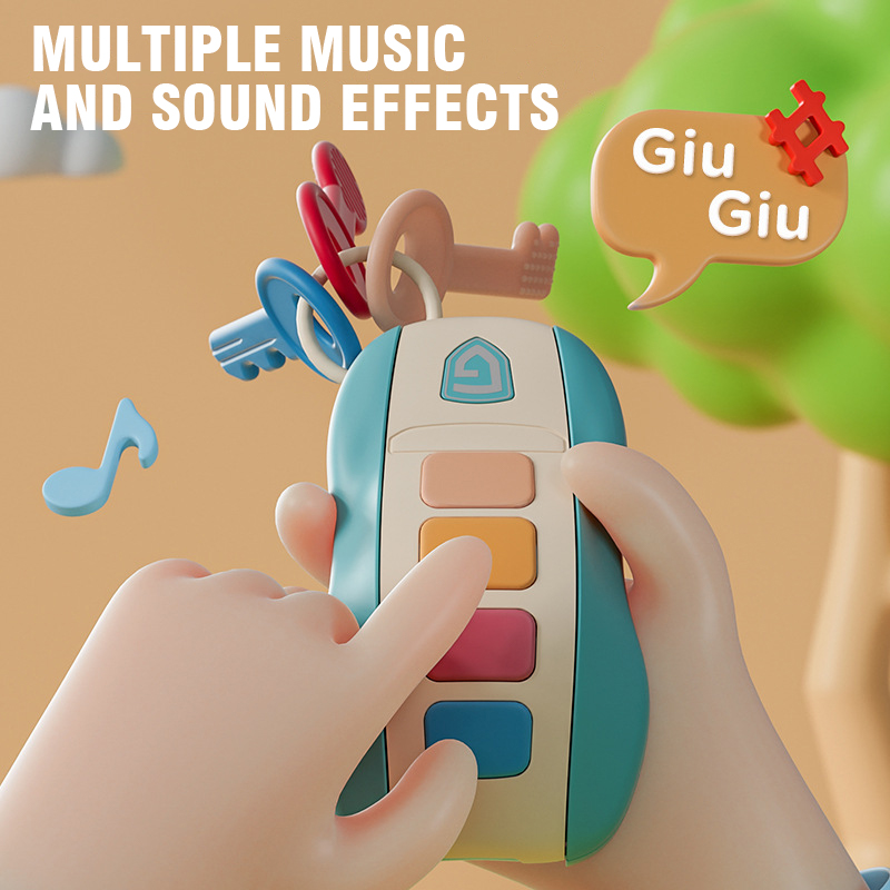 Kids Education Phone - Brinquedo do bebê musical chave do