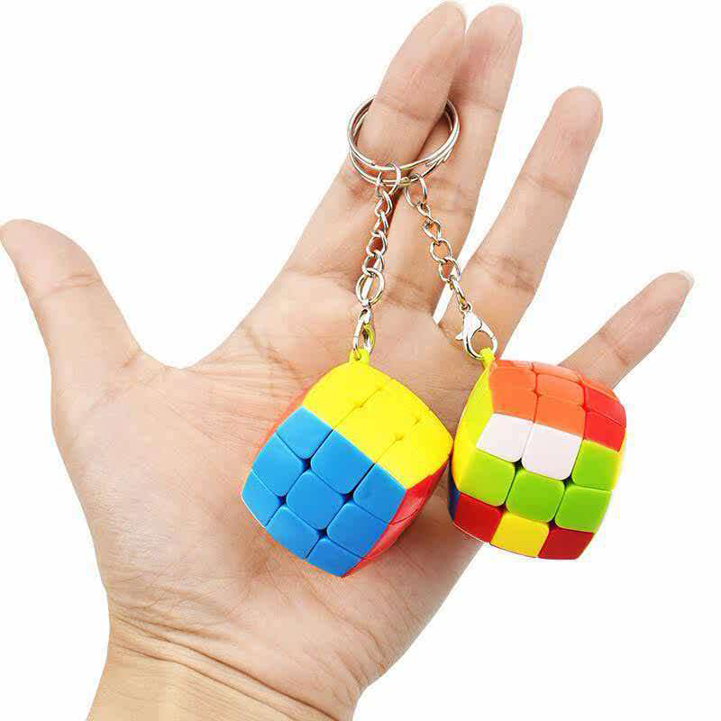2PCS Mini Cubo Mágico 3x3 Chav - Kids Education Related avaliação e preço