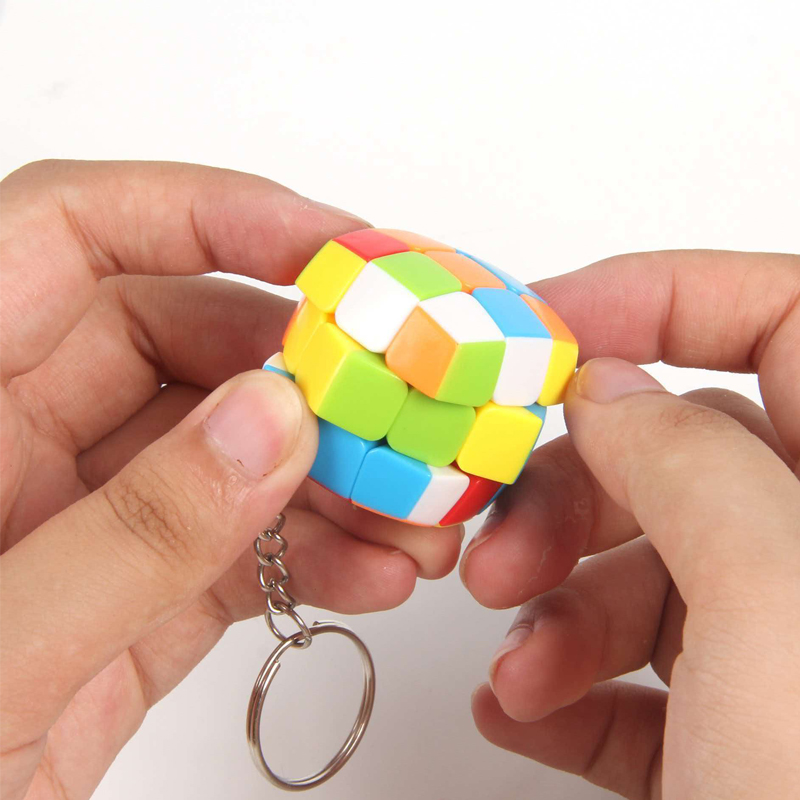 2PCS Mini Cubo Mágico 3x3 Chav - Kids Education Related avaliação e preço