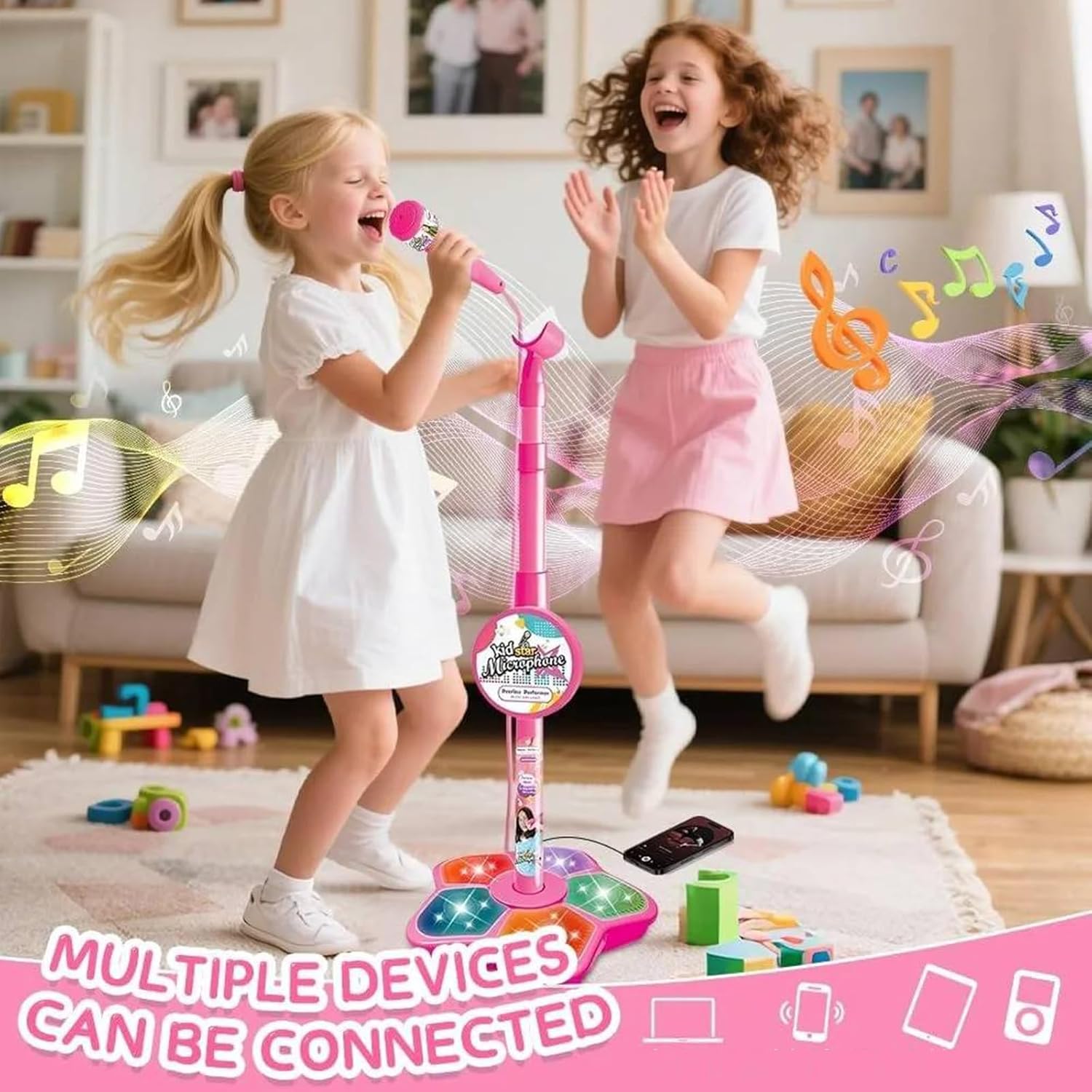 Suporte de Microfone Infantil  - Kids Education Phone avaliação e preço