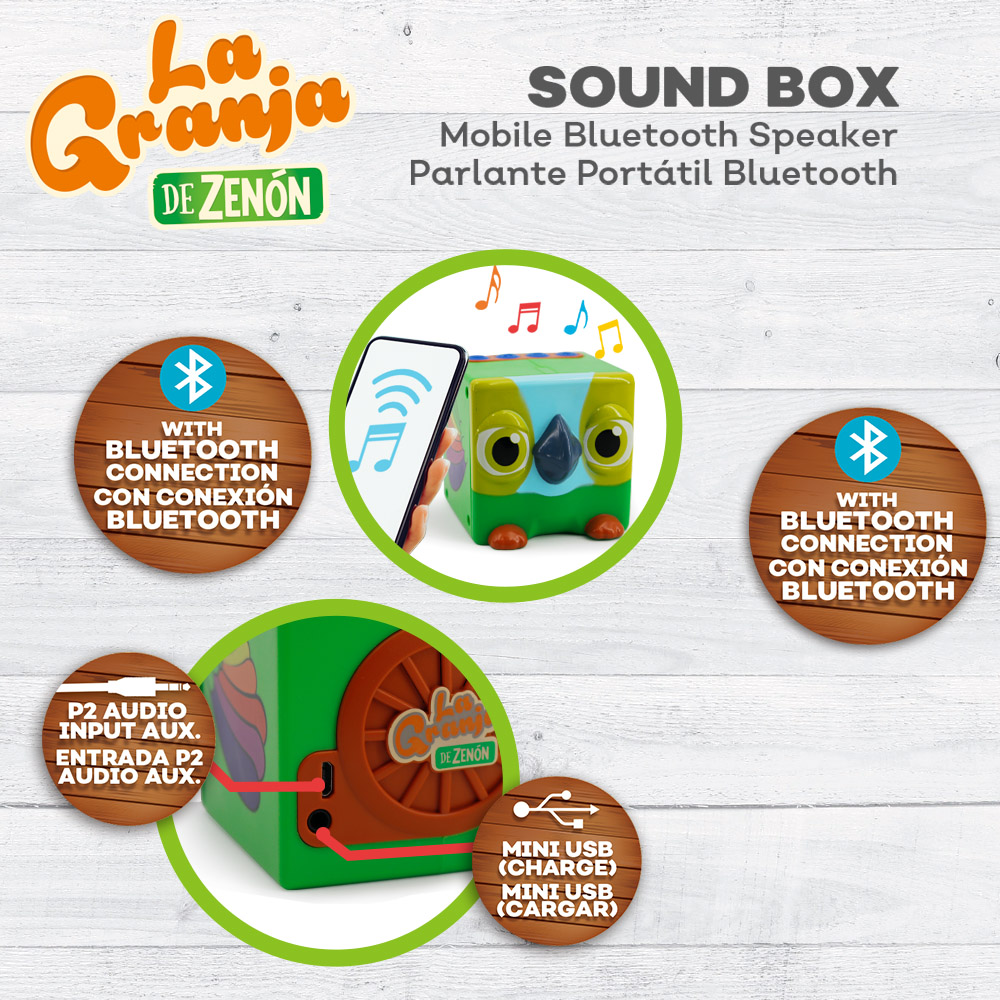 La Granja De Zenon Alto-falant - Kids Education Phone avaliação e preço