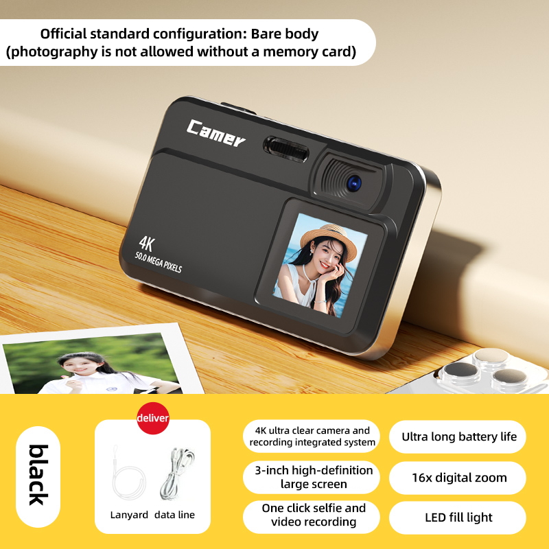 Câmera digital 4K com zoom 16x - Kids Education News avaliação e preço