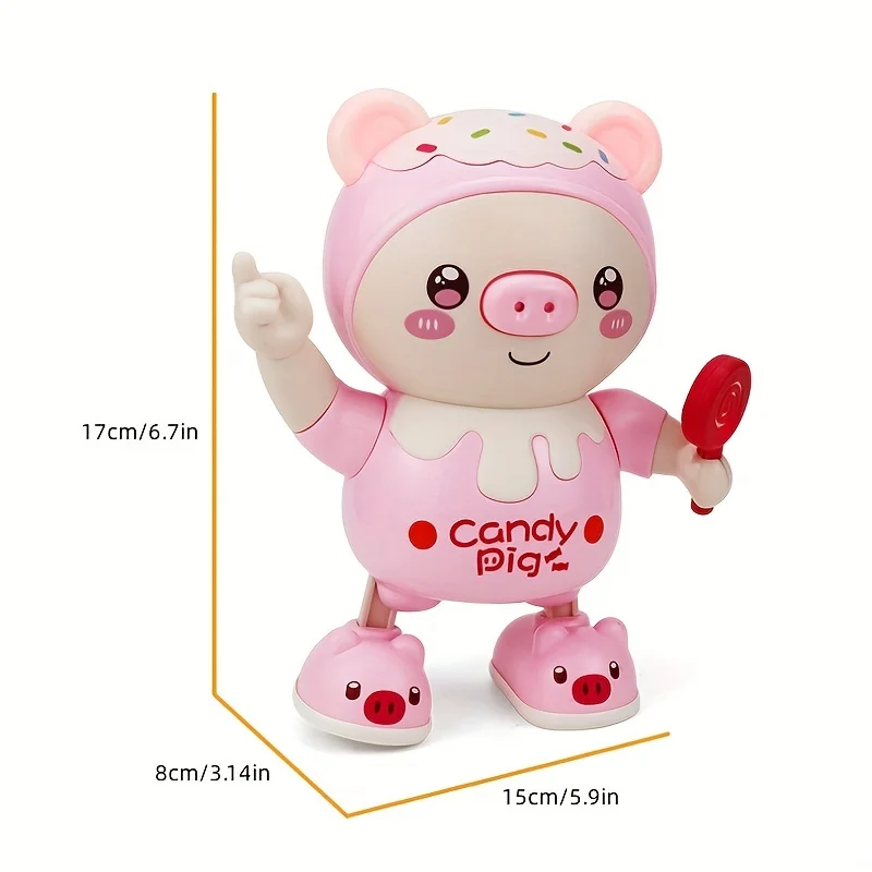 Porquinho elétrico com música  - Kids Education Phone avaliação e preço