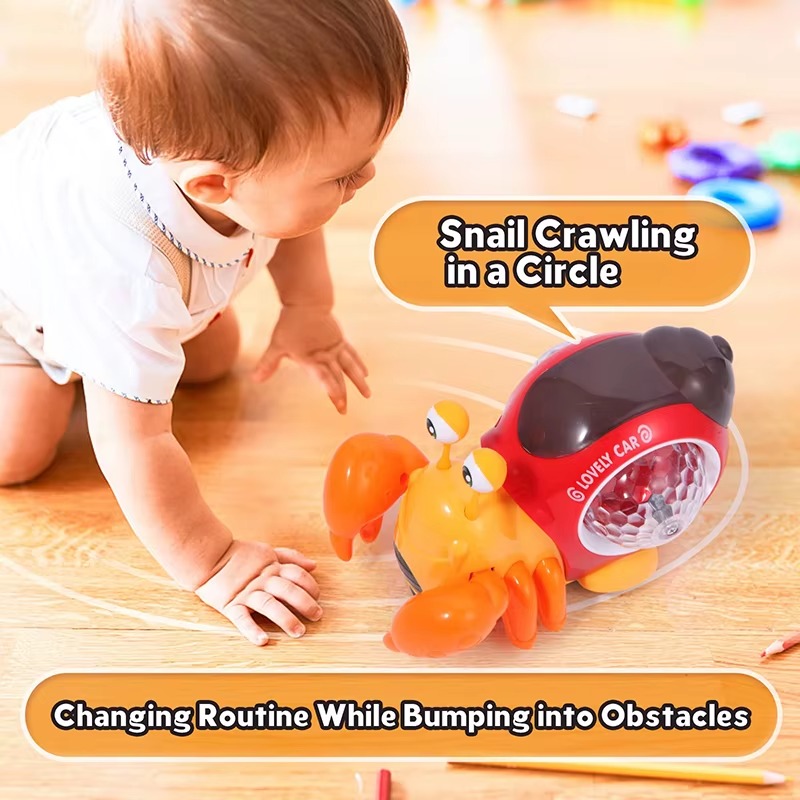Brinquedo de caracol luminoso, - Kids Education Phone avaliação e preço