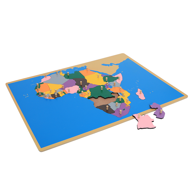 Mapa de madeira quebra-cabeça  - Kids Education Tools avaliação e preço