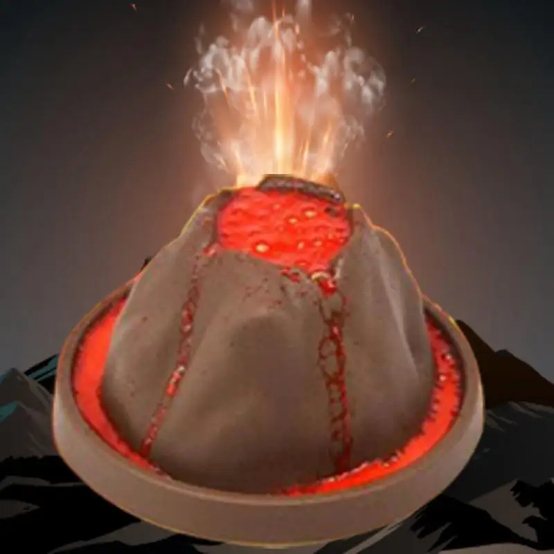 1pc ciência explorando brinque - Science Kit Volcano avaliação e preço