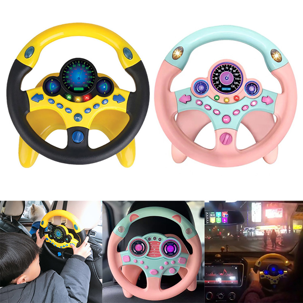 Simulação elétrica volante bri - Kids Education Phone avaliação e preço