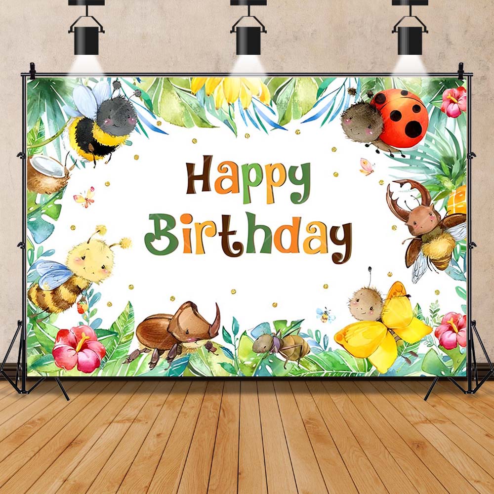 Festa de insetos dos desenhos  - Background For Kids Education avaliação e preço