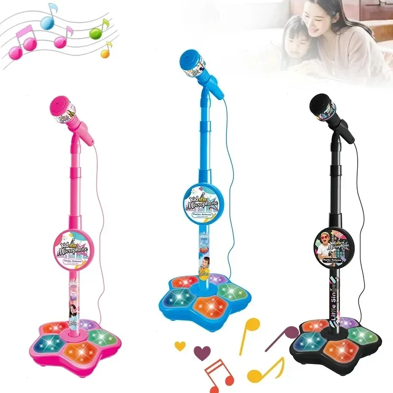 Crianças microfone com suporte - Kids Education Phone avaliação e preço
