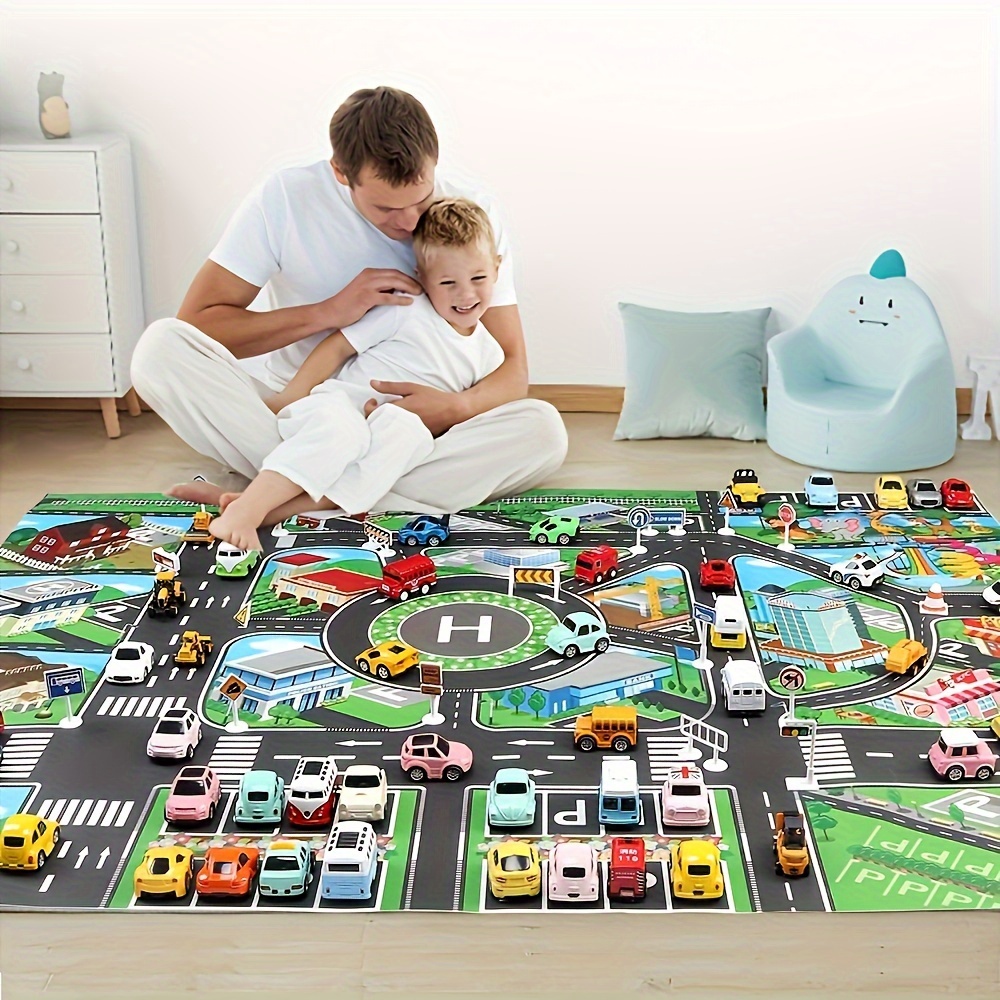 1 peça, tapete de jogo de tráf - Kids Education Tools avaliação e preço