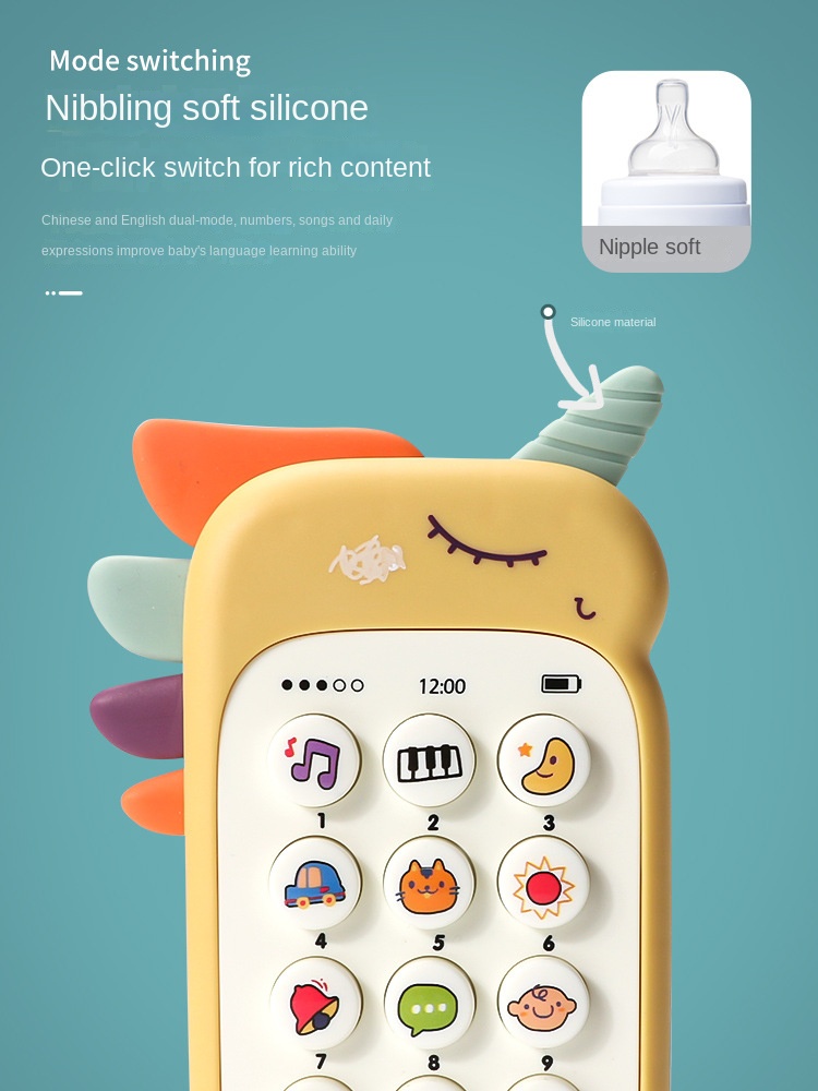 Brinquedo de telefone do bebê  - Kids Education Phone avaliação e preço