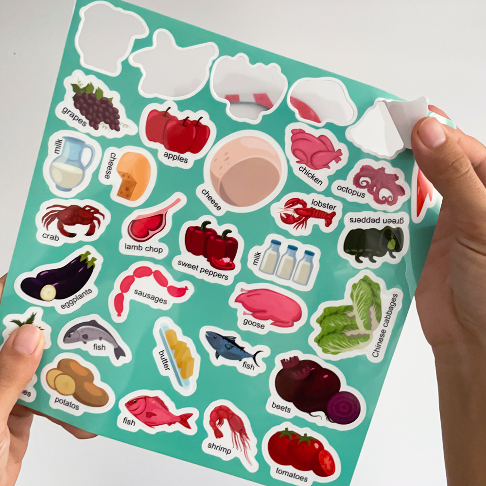 Adesivos de gelatina com tema  - Kids Education News avaliação e preço
