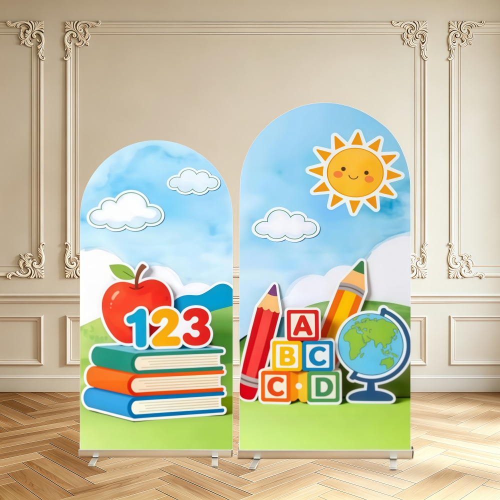 Capa de Fundo para Arco de Dec - Background For Kids Education avaliação e preço